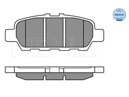 025 248 7113/W Klocek Hamulcowy Kpl. Tył (Z Podkładką Wytłumiającą),
