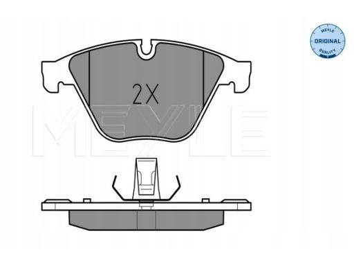025 246 8820 Klocek Hamulcowy Kpl. Przód , Pasuje Do: Bmw 5 (F10), 5