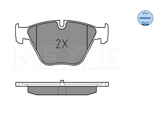 025 246 8820 Klocek Hamulcowy Kpl. Przód , Pasuje Do: Bmw 5 (F10), 5