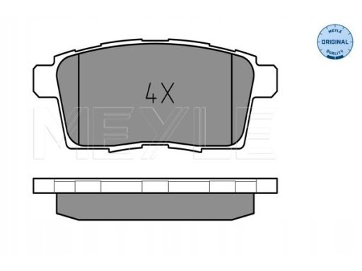 025 245 4517 Klocek Hamulcowy Kpl. Tył , Pasuje Do: Ford Usa Edge, Lin
