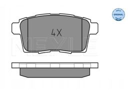 025 245 4517 Klocek Hamulcowy Kpl. Tył , Pasuje Do: Ford Usa Edge, Lin
