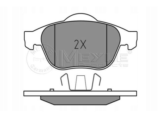 025 245 3618 Klocek Hamulcowy Kpl. Przód , Pasuje Do: Renault Grand Sc