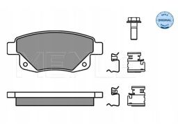 025 244 8617/W Klocek Hamulcowy Kpl. Tył , Pasuje Do: Ford Transit,