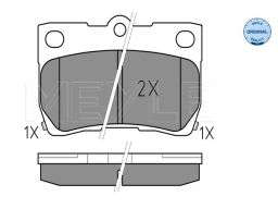 025 243 2315/W Klocek Hamulcowy Kpl. Tył , Pasuje Do: Lexus Gs, Is C,