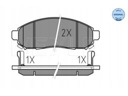 025 242 2716/W Klocek Hamulcowy Kpl. Przód , Pasuje Do: Nissan Leaf,