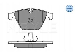 025 241 6120 Klocek Hamulcowy Kpl. Przód (Z Podkładką Wytłumiającą),