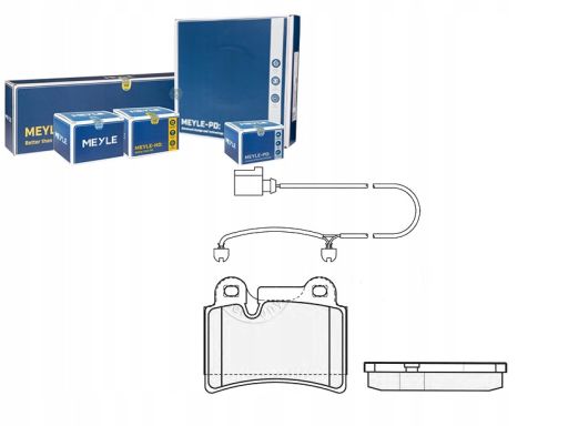 025 240 9717/Pd Klocek Hamulcowy Kpl. Tył , Pasuje Do: Vw Touareg 2.5D