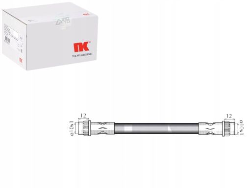 853758 Przewód Ham. Elast. Peugeot T. 106 1,0-1 Nk