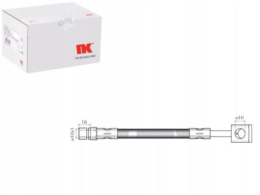 853647 Przewód Ham. Elast. Opel P. Corsa/Tigra Nk