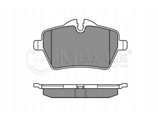 025 239 8418 Klocek Hamulcowy Kpl. Przód (Z Podkładką Wytłumiającą),