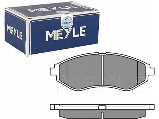 025 239 7417 Klocek Hamulcowy Kpl. Przód , Pasuje Do: Chevrolet Aveo /