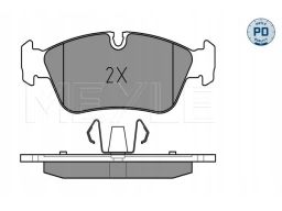 025 239 3517/Pd Klocek Hamulcowy Kpl. Przód , Pasuje Do: Bmw 1 (E81),