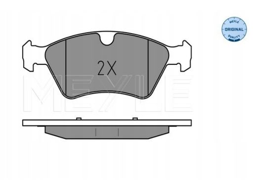 025 239 2221 Klocek Hamulcowy Kpl. Przód , Pasuje Do: Mercedes E T-Mod