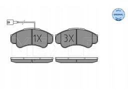 025 239 1919/W Klocek Hamulcowy Kpl. Przód , Pasuje Do: Citroen Jumper