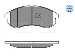 025 238 7914/W Klocek Hamulcowy Kpl. Przód , Pasuje Do: Mitsubishi L20