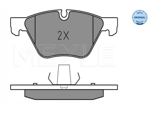 025 237 9420 Klocek Hamulcowy Kpl. Przód (Z Podkładką Wytłumiającą),