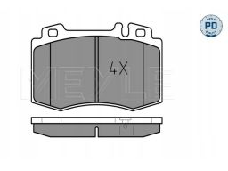 025 237 4517/Pd Klocek Hamulcowy Kpl. Przód , Pasuje Do: Mercedes C
