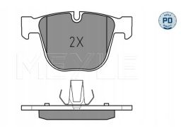 025 237 3017/Pd Klocek Hamulcowy Kpl. Tył , Pasuje Do: Bmw 1 (E82), 3
