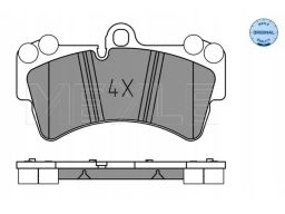 025 236 9317 Klocek Hamulcowy Kpl. Przód (Z Podkładką Wytłumiającą),