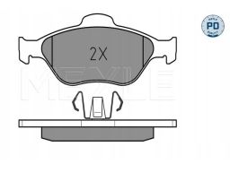 025 236 0418/Pd Klocek Hamulcowy Kpl. Przód , Pasuje Do: Ford Fiesta I