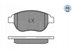 025 236 0019/Pd Klocek Hamulcowy Kpl. Przód , Pasuje Do: Citroen Berli