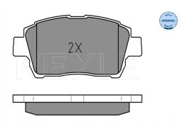 025 235 1017 Klocek Hamulcowy Kpl. Przód , Pasuje Do: Toyota Bb I, Cel