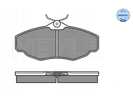 025 234 5219 Klocek Hamulcowy Kpl. Przód (Z Podkładką Wytłumiającą),