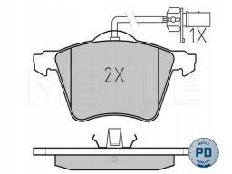 025 234 1819/Pd Klocek Hamulcowy Kpl. Przód (Z Podkładką Wytłumiającą)
