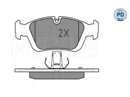 025 232 8717/Pd Klocek Hamulcowy Kpl. Przód , Pasuje Do: Bmw 3 (E36),