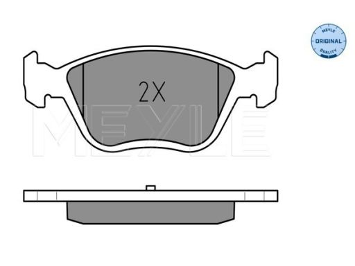 025 232 8919/W Klocek Hamulcowy Kpl. Przód , Pasuje Do: Alfa Romeo 145