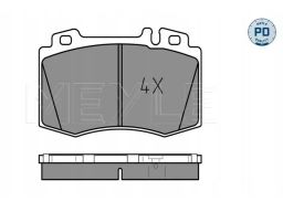 025 232 7117/Pd Klocek Hamulcowy Kpl. Przód , Pasuje Do: Mercedes C