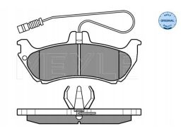 025 231 9017/W Klocek Hamulcowy Kpl. Tył , Pasuje Do: Mercedes M (W163