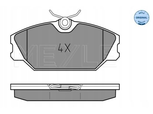 025 231 7218 Klocek Hamulcowy Kpl. Przód , Pasuje Do: Renault Clio Ii,