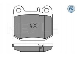 025 231 5715/Pd Klocek Hamulcowy Kpl. Tył , Pasuje Do: Mercedes M (W16