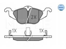 025 230 6317/W Klocek Hamulcowy Kpl. Przód , Pasuje Do: Opel Astra G,