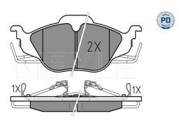 025 230 6317/Pd Klocek Hamulcowy Kpl. Przód , Pasuje Do: Opel Astra G,