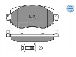 025 226 1019 Klocek Hamulcowy Kpl. Przód , Pasuje Do: Renault Megane I