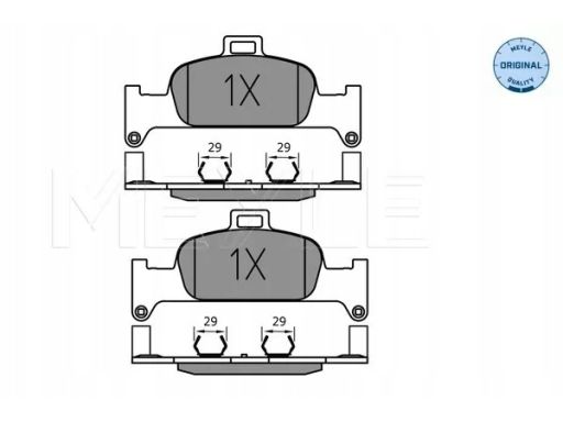 025 224 0216 Klocek Hamulcowy Kpl. Przód , Pasuje Do: Audi A4 Allroad