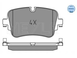 025 223 0717 Klocek Hamulcowy Kpl. Tył (Z Podkładką Wytłumiającą), Pas