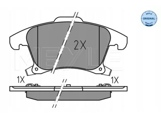 025 222 6920 Klocek Hamulcowy Kpl. Przód , Pasuje Do: Ford Galaxy Iii,