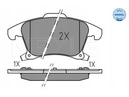 025 222 6920 Klocek Hamulcowy Kpl. Przód , Pasuje Do: Ford Galaxy Iii,