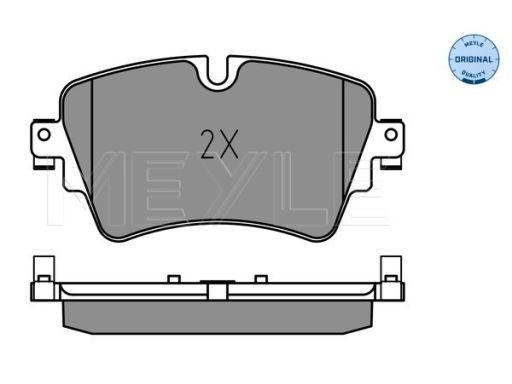 025 221 8719 Klocek Hamulcowy Kpl. Przód , Pasuje Do: Bmw 2 (F45), 2 G