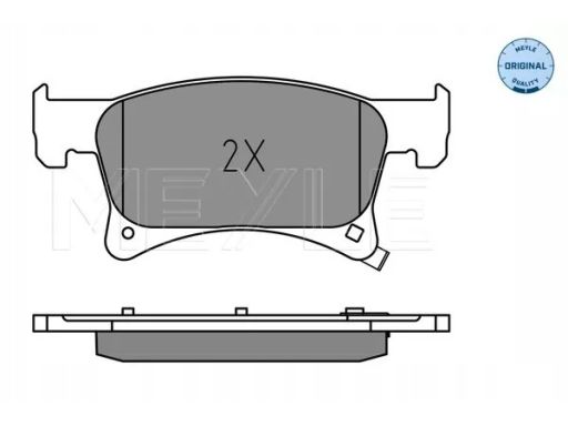 025 221 2318 Klocek Hamulcowy Kpl. Przód , Pasuje Do: Opel Adam, Corsa
