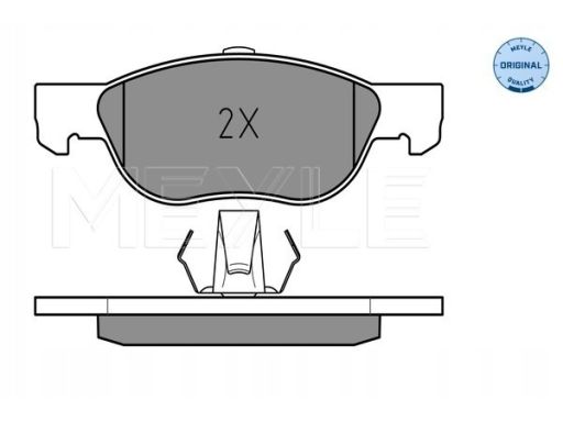 025 219 2818 Klocek Hamulcowy Kpl. Przód , Pasuje Do: Fiat Punto,
