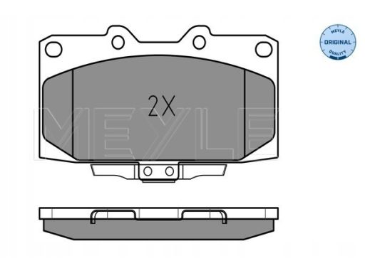 025 218 5415/W Klocek Hamulcowy Kpl. Przód (Z Podkładką Wytłumiającą),
