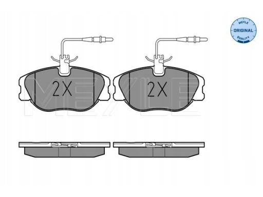 025 218 0119/W Klocek Hamulcowy Kpl. Przód , Pasuje Do: Citroen Evasio