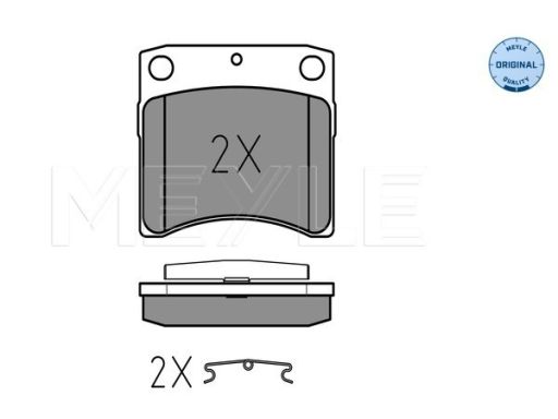 025 216 3517 Klocek Hamulcowy Kpl. Przód , Pasuje Do: Vw California T4
