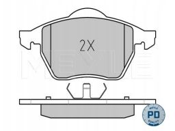 025 216 2419/Pd Klocek Hamulcowy Kpl. Przód , Pasuje Do: Audi A4 B5, V