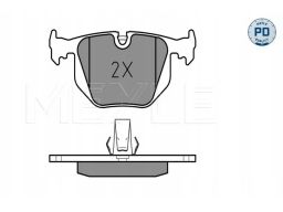 025 214 8717/Pd Klocek Hamulcowy Kpl. Tył , Pasuje Do: Bmw 3 (E46), 5