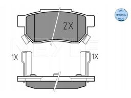 025 213 1313/W Klocek Hamulcowy Kpl. Tył , Pasuje Do: Ford Maverick, H